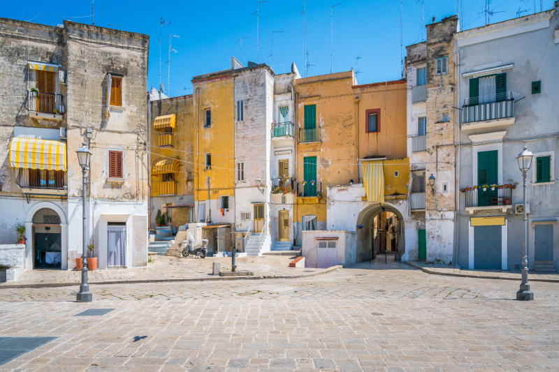 tipico quartiere di Bari vecchia