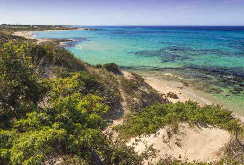 sand dunes in Puglia region